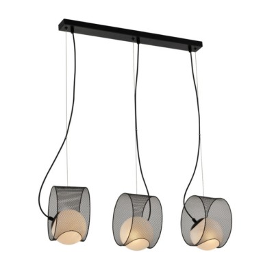 Светильник подвесной (подвес) Rivoli Mortualia 5149-203 3 х Е14 40 Вт лофт – кантри потолочный