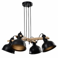 Светильник подвесной (подвес) Rivoli Nathalie 4021-214 4 х Е27 40 Вт лофт – кантри