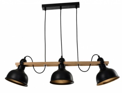 Светильник подвесной (подвес) Rivoli Nathalie 4021-213 3 х Е27 40 Вт лофт – кантри