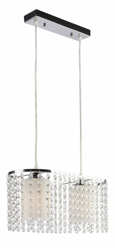 Светильник подвесной (подвес) Rivoli Rosco 3041-202 2 * E27 60 Вт хрусталь модерн