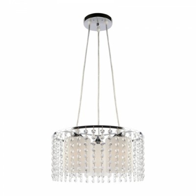 Светильник подвесной (подвес) Rivoli Rosco 3041-203 3 * E27 60 Вт хрусталь модерн