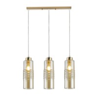 Светильник подвесной (подвес) Rivoli Viviane 9107-203 3 * Е27 60 Вт модерн потолочный