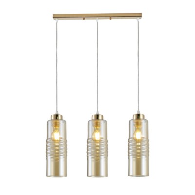 Светильник подвесной (подвес) Rivoli Viviane 9107-203 3 * Е27 60 Вт модерн потолочный