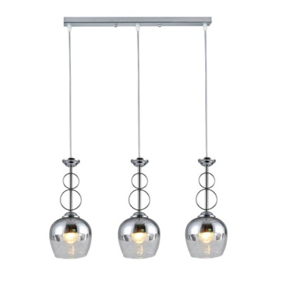 Светильник подвесной (подвес) Rivoli Yasmin 9109-203 3 * Е27 60 Вт модерн потолочный