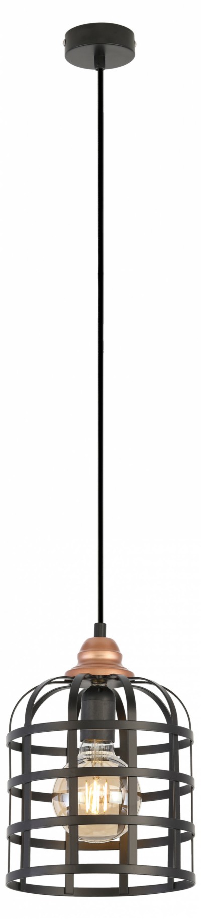 Светильник подвесной (подвес) Rivoli Zenzi 5026-201 1 х Е27 40 Вт лофт – кантри