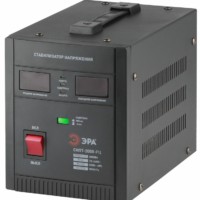 СНПТ-2000-РЦ ЭРА Стабилизатор напряжения переносной, ц.д., 90-260В/220В, 2000ВА