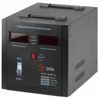 СНПТ-5000-Ц ЭРА Стабилизатор напряжения переносной, ц.д., 140-260В/220/В, 5000ВА