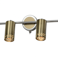 Светильник настенно-потолочный спот Rivoli Alosia 7019-704 4 * GU10 25 Вт поворотный с выключателем