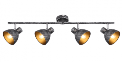 Светильник настенно-потолочный спот Rivoli Eho 7031-704 4 х E14 40 Вт поворотный