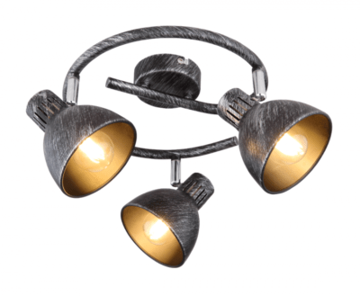 Светильник настенно-потолочный спот Rivoli Eho 7031-733 3 х E14 40 Вт поворотный