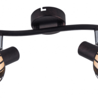 Светильник настенно-потолочный спот Rivoli Enio 7032-702 2 х E14 40 Вт поворотный