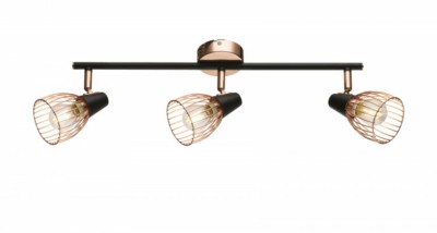 Светильник настенно-потолочный спот Rivoli Insolito 7010-703 3 x E14 40 Вт поворотный