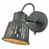 Светильник настенно-потолочный спот Rivoli Kalma 7059-701 1 х Е27 40 Вт поворотный с выключателем