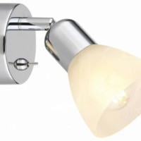 Светильник настенно-потолочный спот Rivoli Keila 7051-701 1 х Е14 40 Вт поворотный с выключателем