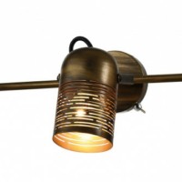 Светильник настенно-потолочный спот Rivoli Lamia 7062-703 3 х Е27 40 Вт поворотный модерн с выключателем