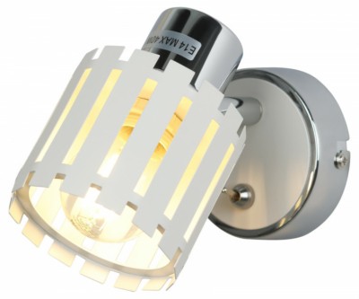 Светильник настенно-потолочный спот Rivoli Liese 7027-701 1 х Е14 40 Вт поворотный с выключателем