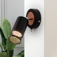 Светильник настенно-потолочный спот Rivoli Lili 7020-701 1 * GU10 25 Вт поворотный с выключателем