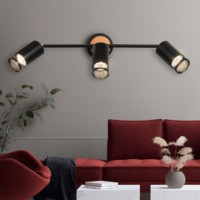 Светильник настенно-потолочный спот Rivoli Lili 7020-703 3 * GU10 25 Вт поворотный с выключателем