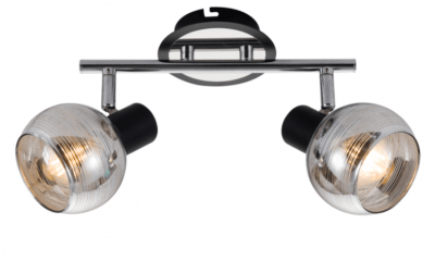 Светильник настенно-потолочный спот Rivoli Medeya 7029-702 2 х E14 40 Вт поворотный