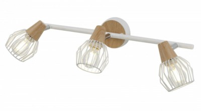 Светильник настенно-потолочный спот Rivoli Naturale 7002-703 3 x E14 40 Вт поворотный