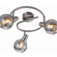 Светильник настенно-потолочный спот Rivoli Nioba 7030-733 3 х E14 40 Вт поворотный
