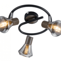 Светильник настенно-потолочный спот Rivoli Pavla 7028-733 3 х E14 40 Вт поворотный