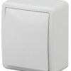 11-1203-01 ЭРА Переключатель, 10АХ-250В, IP20, ОУ, Эра Эксперт, белый