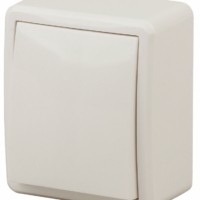 11-1203-02 ЭРА Переключатель, 10АХ-250В, IP20, ОУ, Эра Эксперт, сл.кость