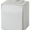 11-1603-03 ЭРА Переключатель IP65, 10АХ-250В, ОУ, Эра Эксперт, серый
