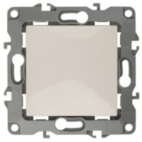 Выключатель 1кл. 10АХ-250В IP20 механизм 12 сл.кость Эра 12-1001-02