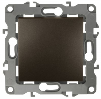 Выключатель 1кл. 10АХ-250В IP20 механизм 12 бронза Эра 12-1101-13