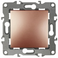 12-1111-14 ЭРА Кнопка, 10АХ-250В, Эра12, медь