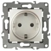 12-2001-15 ЭРА Розетка 2P+E Schuko 16A-250В IP20 12 перламутр