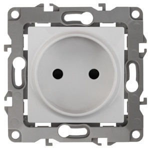 12-2005-01 ЭРА Розетка 2P 16A-250В IP20 12 белый
