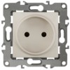12-2105-02 ЭРА Розетка 2P 16A-250В IP20 12 слоновая кость