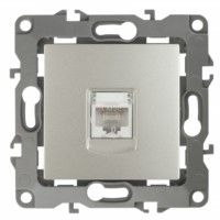 12-3107-15 ЭРА Розетка информационная RJ45 IP20 12 перламутр