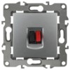 12-3111-03 ЭРА Розетка аудио IP20 12 алюминий