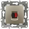 12-3111-04 ЭРА Розетка аудио IP20 12 шампань