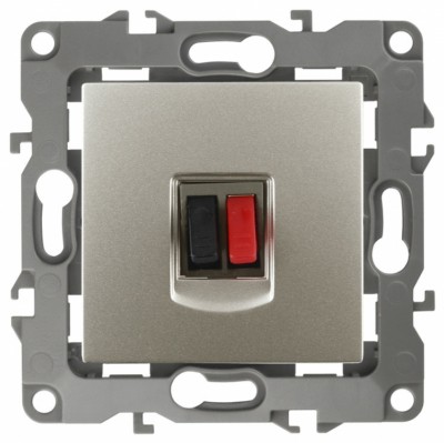 12-3111-15 ЭРА Розетка аудио IP20 12 перламутр