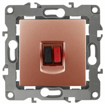 12-3111-14 ЭРА Розетка аудио IP20 12 медь