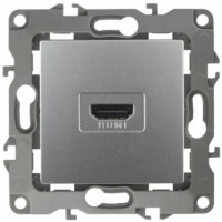 12-3114-03 ЭРА Розетка HDMI IP20 12 алюминий