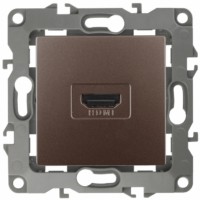 12-3114-13 ЭРА Розетка HDMI IP20 12 бронза