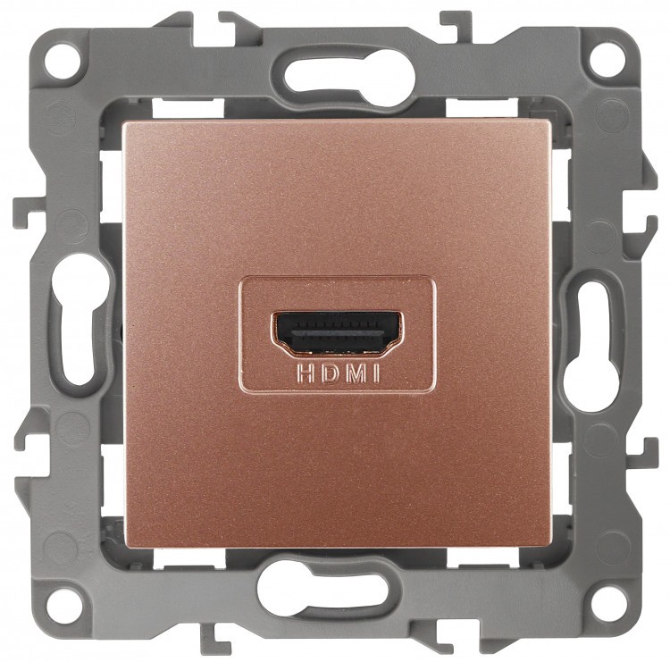 12-3114-14 ЭРА Розетка HDMI IP20 12 медь