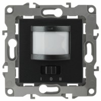 12-4103-05 ЭРА Датчик движения 2-проводной, 180-240В, 200Вт, IP20, Эра12, антрацит