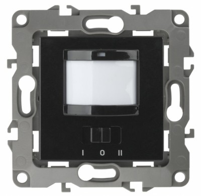 12-4103-06 ЭРА Датчик движения 2-проводной, 180-240В, 200Вт, IP20, Эра12, чёрный