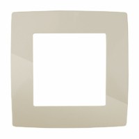 12-5001-02 ЭРА Рамка на 1 пост, Эра12, слоновая кость