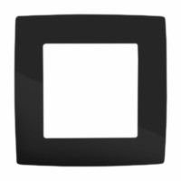 12-5001-06 ЭРА Рамка на 1 пост, Эра12, чёрный