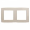 12-5002-02 ЭРА Рамка на 2 поста, Эра12, слоновая кость
