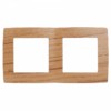 12-5002-09 ЭРА Рамка на 2 поста, Эра12, дуб