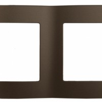 12-5002-13 ЭРА Рамка на 2 поста, Эра12, бронза